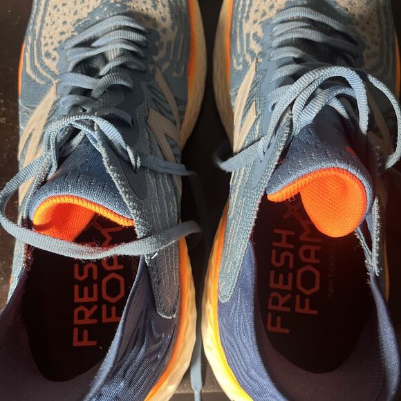 New Balance Fresh Foam 1080 Mens Size 11 Blue Running Shoes Sneakers M1080H10 - Picture 7 of 9